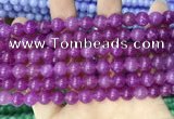 CCN5365 15 inches 8mm round candy jade beads Wholesale