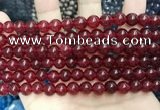 CCN5369 15 inches 8mm round candy jade beads Wholesale