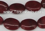 CCN537 15.5 inches 15*20mm oval candy jade beads wholesale