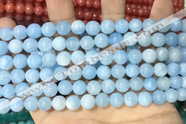 CCN5387 15 inches 8mm round candy jade beads Wholesale