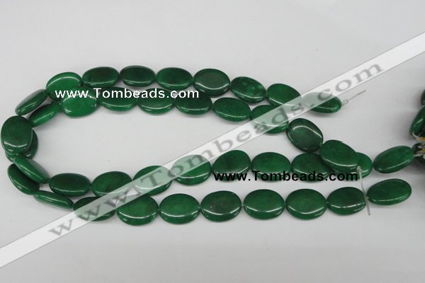 CCN539 15.5 inches 15*20mm oval candy jade beads wholesale