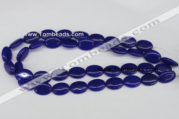 CCN540 15.5 inches 15*20mm oval candy jade beads wholesale