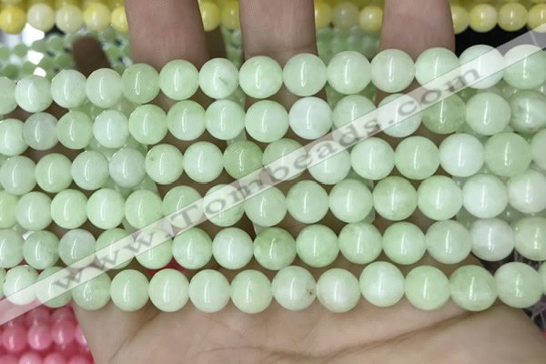 CCN5413 15 inches 8mm round candy jade beads Wholesale