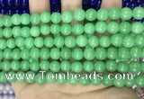 CCN5421 15 inches 8mm round candy jade beads Wholesale