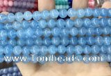 CCN5432 15 inches 8mm round candy jade beads Wholesale