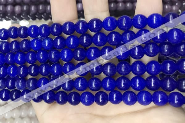 CCN5436 15 inches 8mm round candy jade beads Wholesale