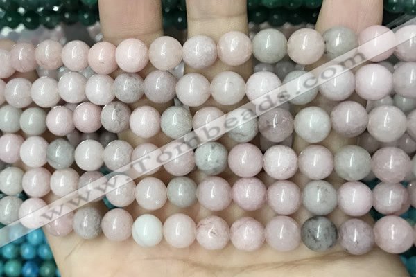 CCN5442 15 inches 8mm round candy jade beads Wholesale