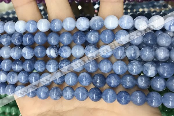 CCN5459 15 inches 8mm round candy jade beads Wholesale