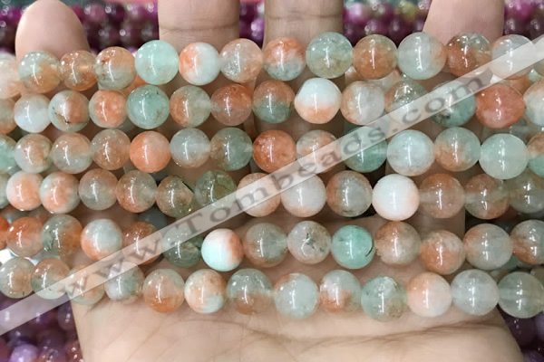 CCN5480 15 inches 8mm round candy jade beads Wholesale