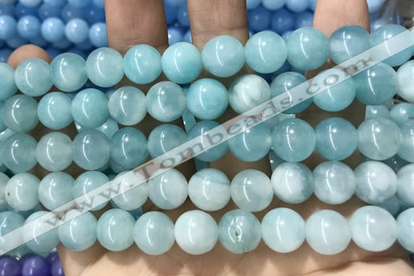 CCN5508 15 inches 8mm round candy jade beads Wholesale