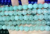 CCN5510 15 inches 8mm round candy jade beads Wholesale