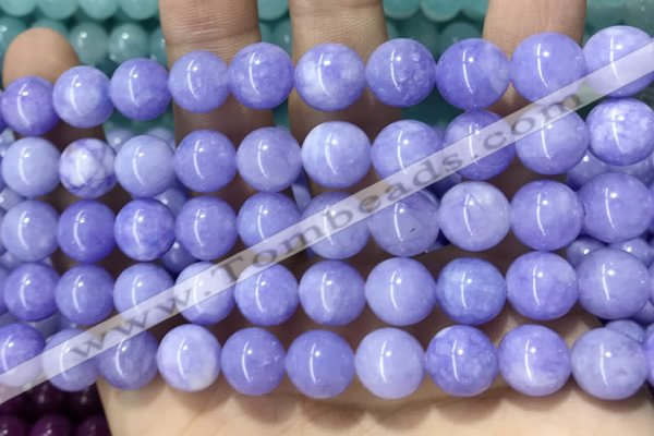 CCN5528 15 inches 8mm round candy jade beads Wholesale