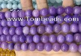 CCN5529 15 inches 8mm round candy jade beads Wholesale