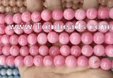 CCN5534 15 inches 8mm round candy jade beads Wholesale