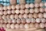 CCN5540 15 inches 8mm round candy jade beads Wholesale