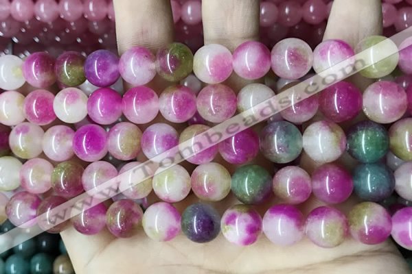 CCN5553 15 inches 8mm round candy jade beads Wholesale