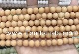 CCN5588 15 inches 8mm round matte candy jade beads Wholesale