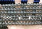 CCN5628 15 inches 8mm round matte candy jade beads Wholesale