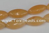 CCN571 15.5 inches 10*20mm marquise candy jade beads wholesale