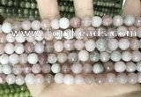 CCN5712 15 inches 8mm faceted round candy jade beads