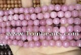 CCN5721 15 inches 8mm faceted round candy jade beads