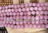 CCN5721 15 inches 8mm faceted round candy jade beads