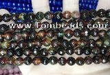 CCN5745 15 inches 8mm faceted round candy jade beads