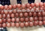 CCN5806 15 inches 10mm faceted round candy jade beads