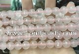 CCN5821 15 inches 10mm faceted round candy jade beads