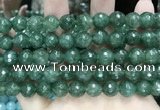 CCN5825 15 inches 10mm faceted round candy jade beads