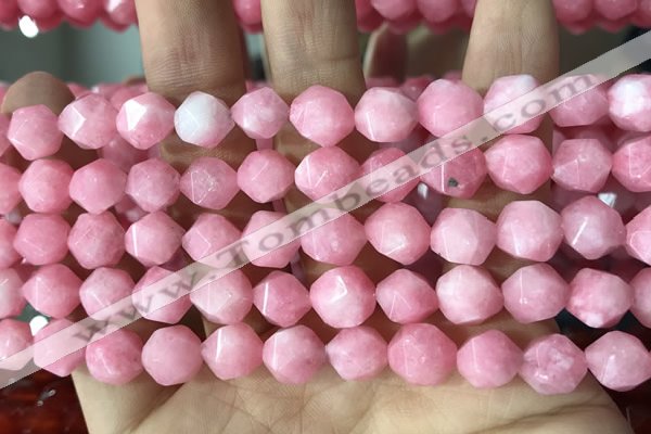 CCN5842 15 inches 8mm faceted nuggets candy jade beads Wholesale