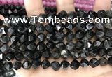 CCN5847 15 inches 8mm faceted nuggets candy jade beads Wholesale