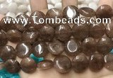 CCN5869 15 inches 15mm flat round candy jade beads Wholesale