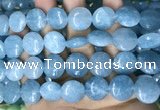 CCN5891 15 inches 15mm flat round candy jade beads Wholesale