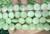 CCN5900 15 inches 15mm flat round candy jade beads Wholesale