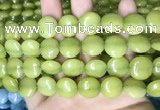 CCN5903 15 inches 15mm flat round candy jade beads Wholesale