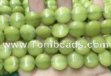 CCN5904 15 inches 15mm flat round candy jade beads Wholesale