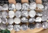 CCN5915 15 inches 15mm flat round candy jade beads Wholesale