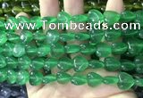 CCN5927 15 inches 12*12mm heart candy jade beads Wholesale