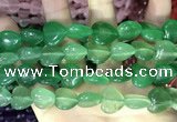 CCN5958 15 inches 14*14mm heart candy jade beads Wholesale