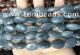 CCN5982 15 inches 13*18mm faceted oval candy jade beads