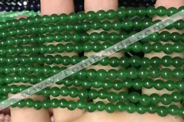 CCN6003 15.5 inches 4mm round candy jade beads Wholesale
