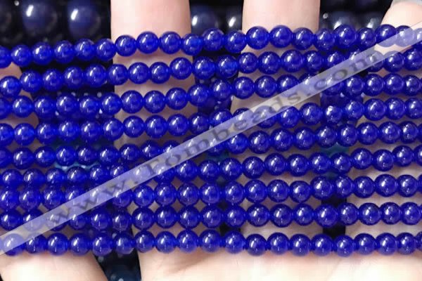 CCN6016 15.5 inches 4mm round candy jade beads Wholesale