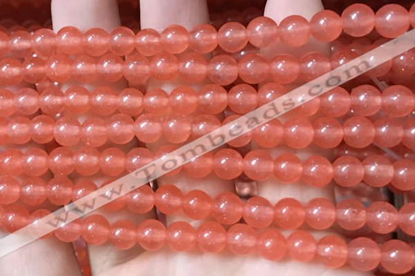 CCN6044 15.5 inches 6mm round candy jade beads Wholesale