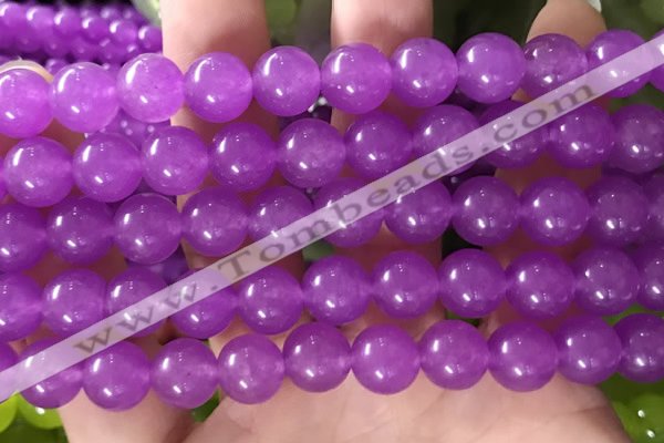 CCN6066 15.5 inches 10mm round candy jade beads Wholesale