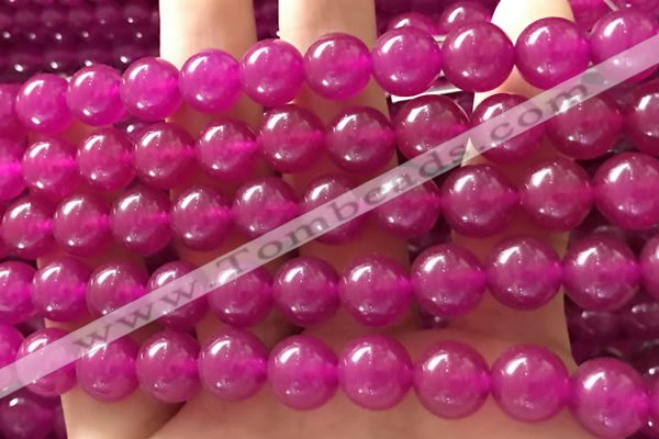 CCN6069 15.5 inches 8mm round candy jade beads Wholesale