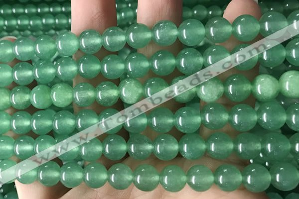 CCN6077 15.5 inches 8mm round candy jade beads Wholesale