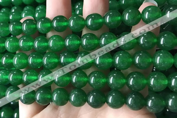 CCN6086 15.5 inches 10mm round candy jade beads Wholesale