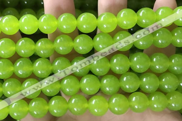 CCN6103 15.5 inches 10mm round candy jade beads Wholesale