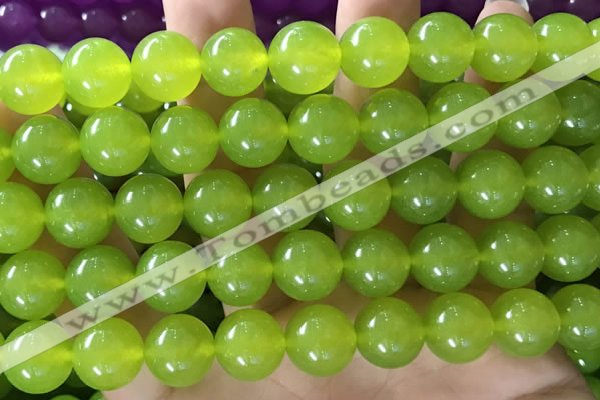 CCN6104 15.5 inches 12mm round candy jade beads Wholesale